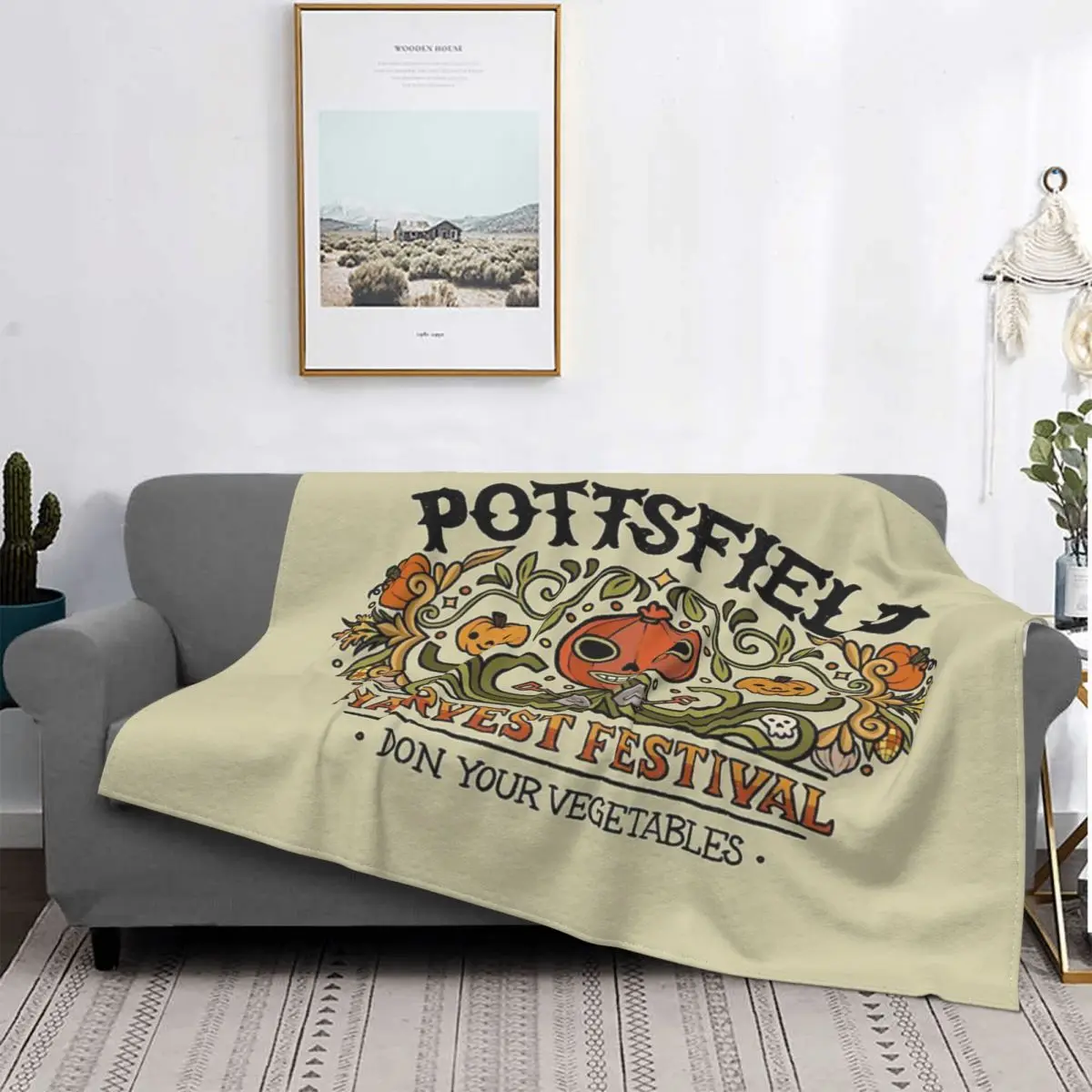 

Pottsfield-Manta con capucha para la playa, colcha a cuadros para la cama, toalla de lino, manta de lujo