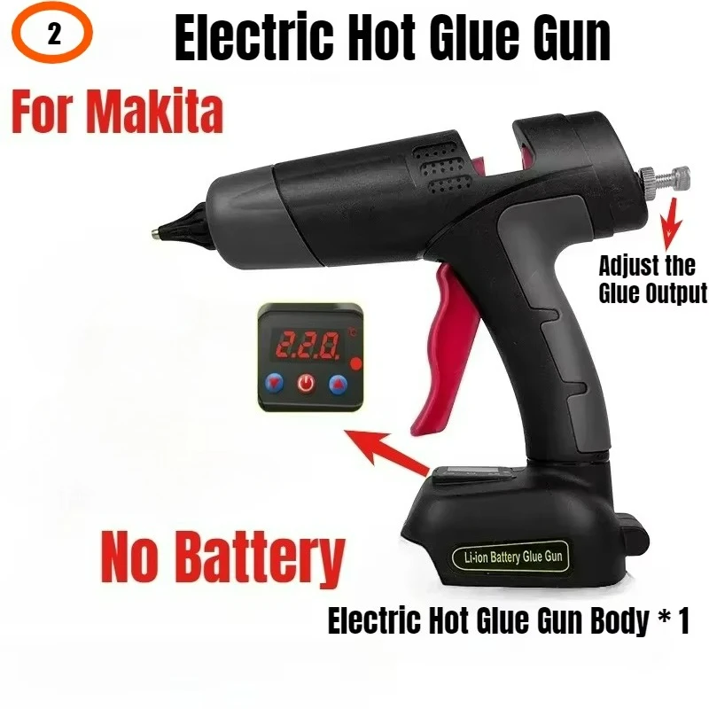 Беспроводной пистолет для горячего клея XMSJ 18-21В