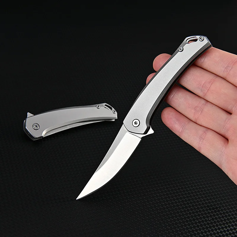 

High Hardness D2 Steel Folding Knife Quick Opening Outdoor EDC Camping Tactics Tool
