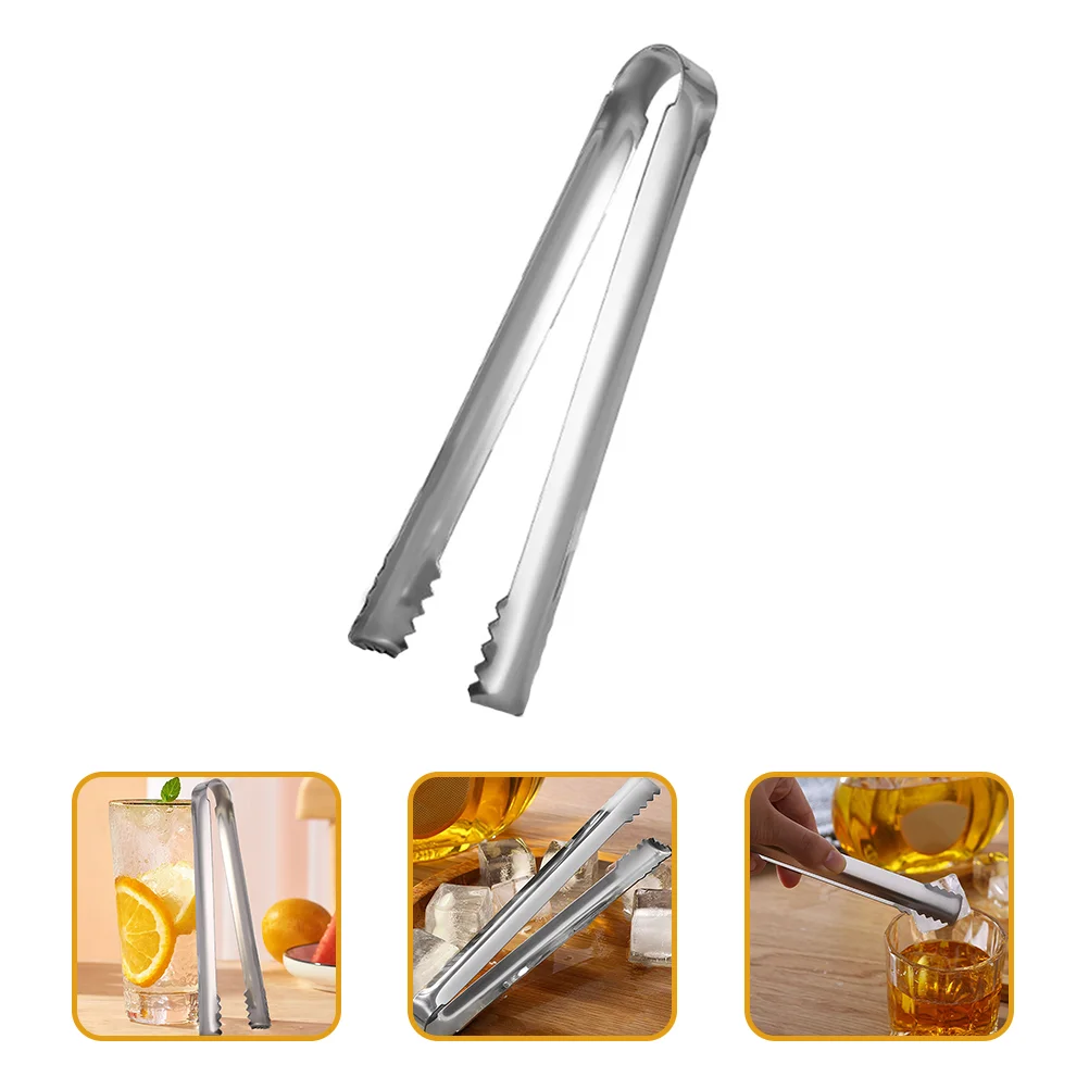 

2 Pcs Tongs Barbecue Kitchen Stainless Steel Food Cooking Metal Serving Tongs Metal BBQ Tongs for Cooking Kitchen Serving Food