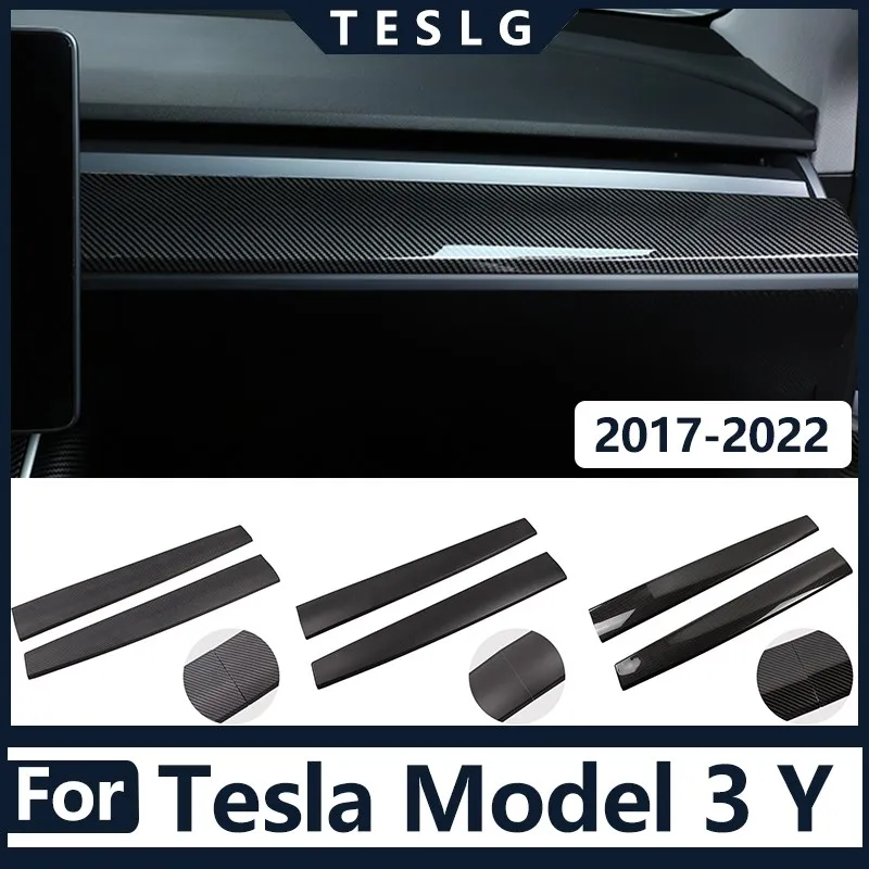 

Защитная крышка для приборной панели Tesla Model 3 Model Y 2022, аксессуары для модификации интерьера из АБС-пластика, автомобильные принадлежности, ...