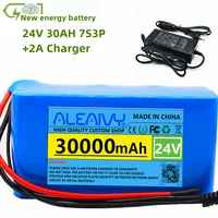 new 24v 30ah 7s3p 18650 li ion battery pack 29 4v 30000mah electric bicycle moped electriclithium ion battery pack 2a charger