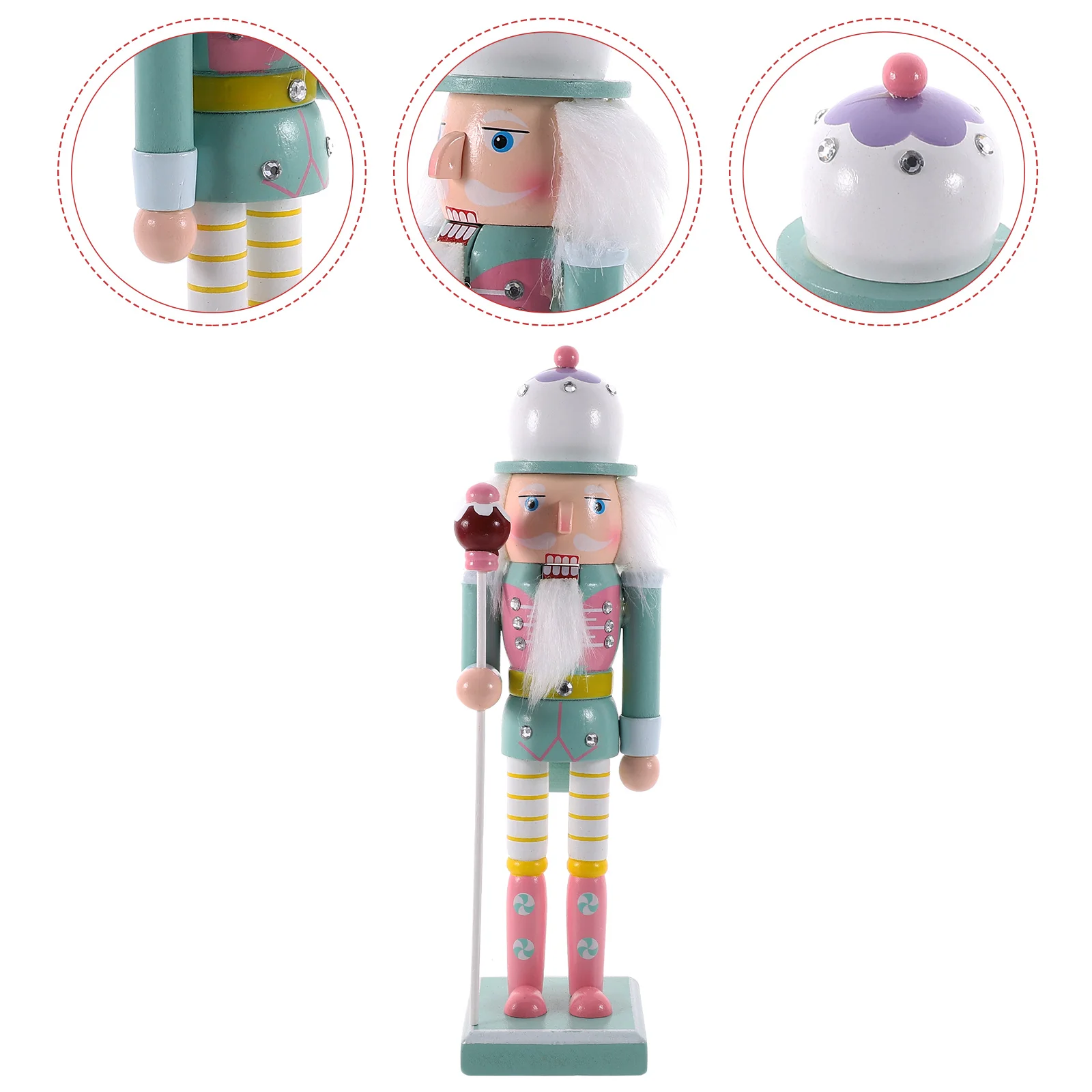 

Christmas Nutcracker Nutcrackers Decorations Ornaments Outdoor Xmas Traditional Wood Holiday Gifts Desktop