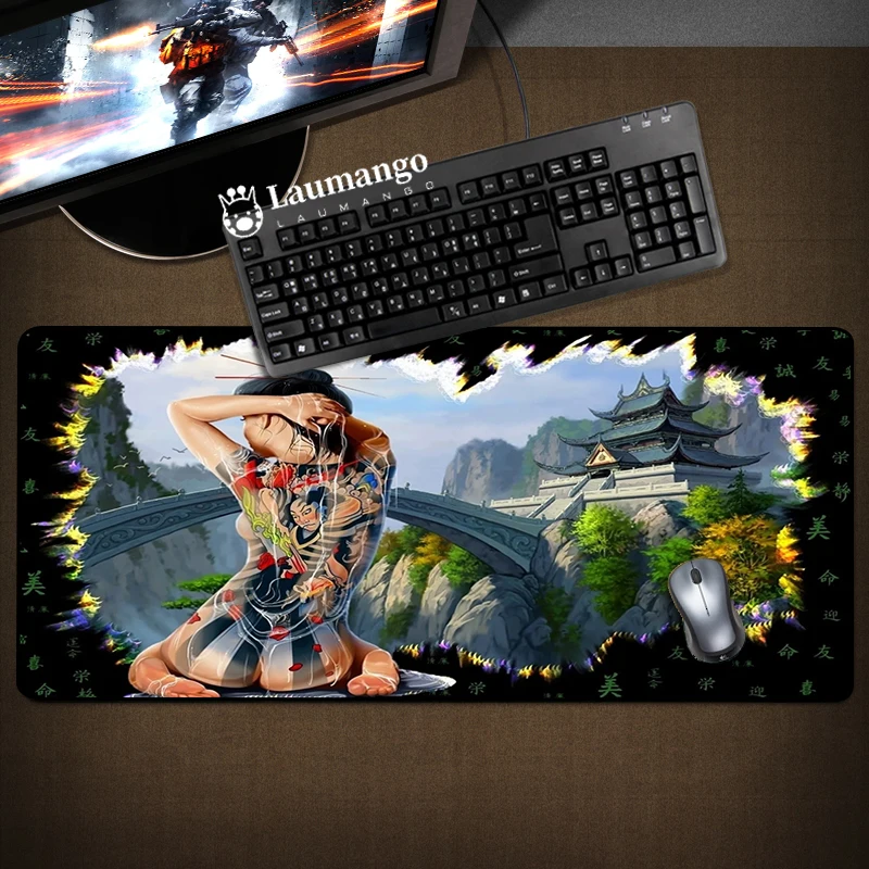 

Пикантный граффити мышь пед ковер с аниме резиновая клавиатура компьютерные настольные игровые аксессуары геймерский офисный коврик ПК бо...