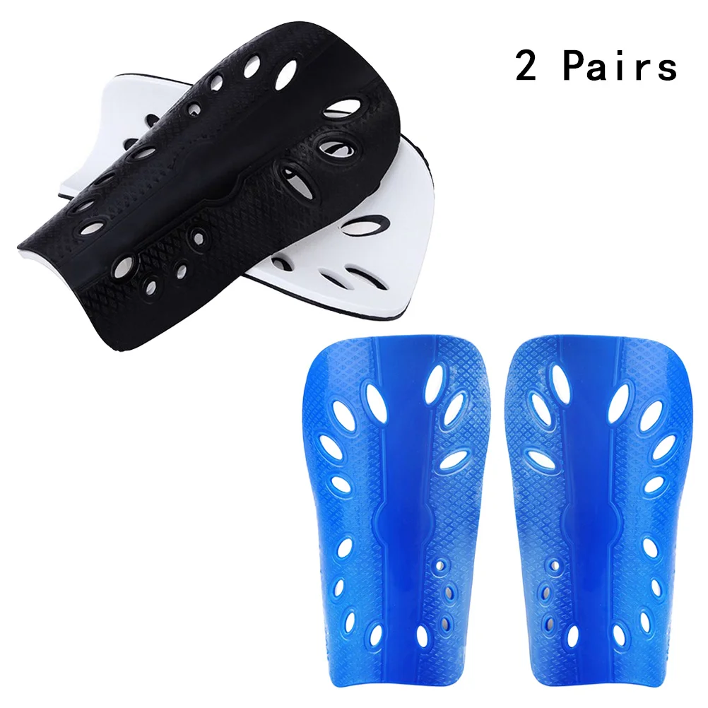 

2 Pair Shin Pads Breathable Lightweight Training Soccer Gear for Children