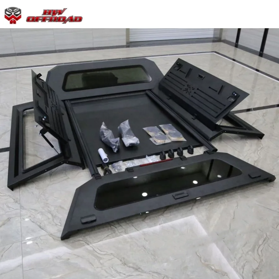 Алюминиевая крышка для навешивания верхняя кемпера задняя Tacoma 2015 + 5 футов/6 футов