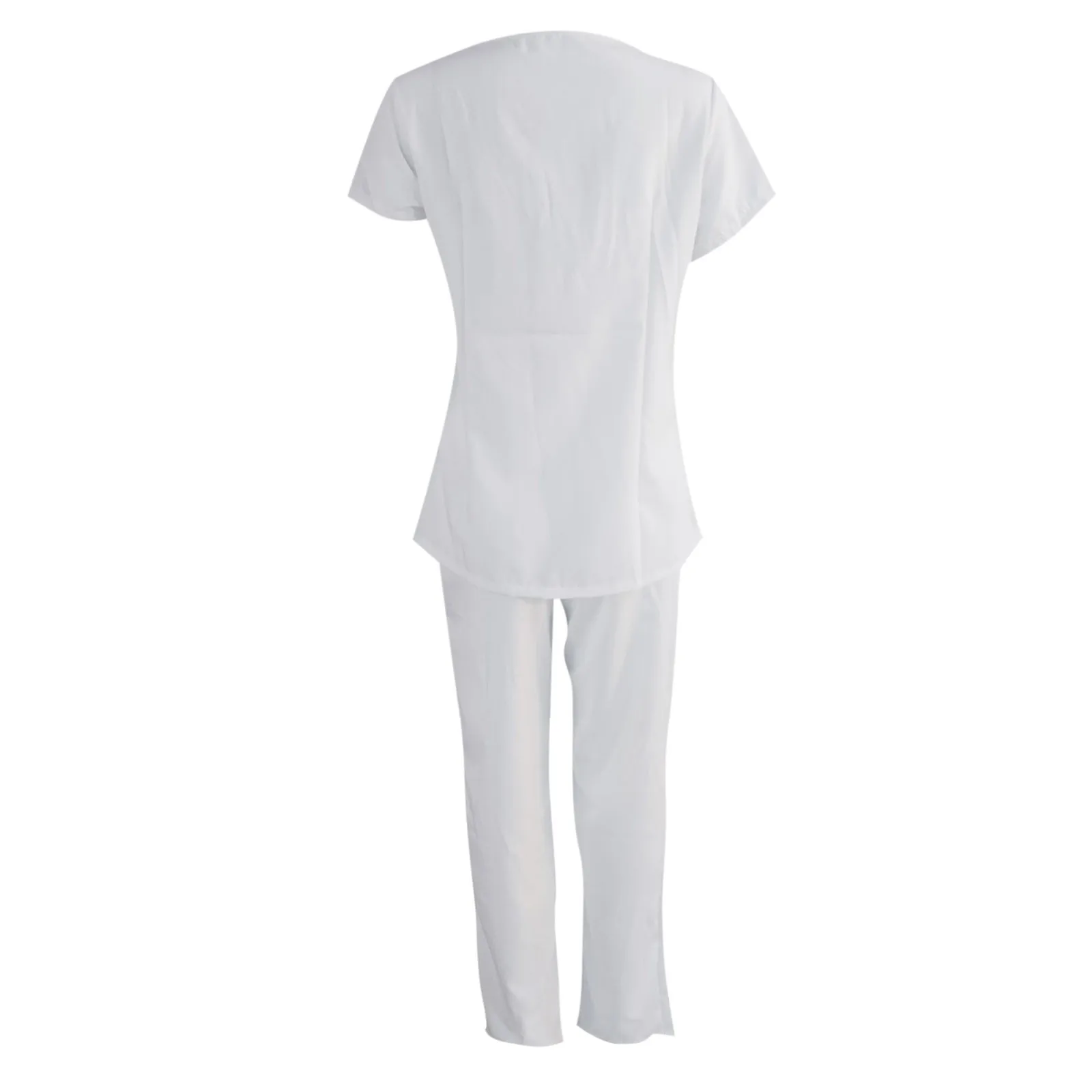 Униформа унисекс топ и брюки для кормления женский мужской однотонный хлорный