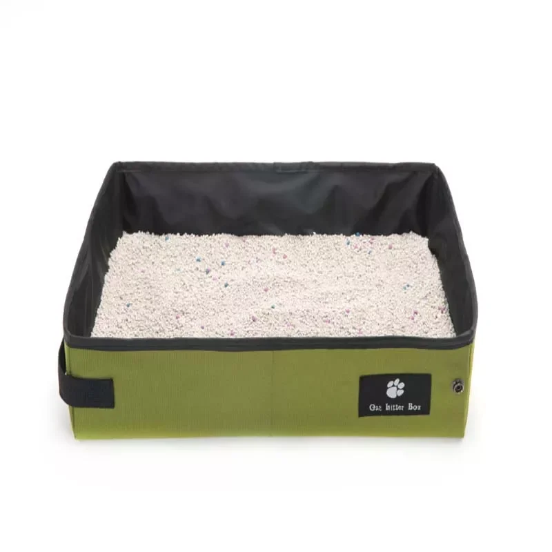 

NEW2023 Simple Folding Cat Pet Litter Box Waterproof Outdoor Foldable Portable Travel Toilet For Puppy Cats Dogs
