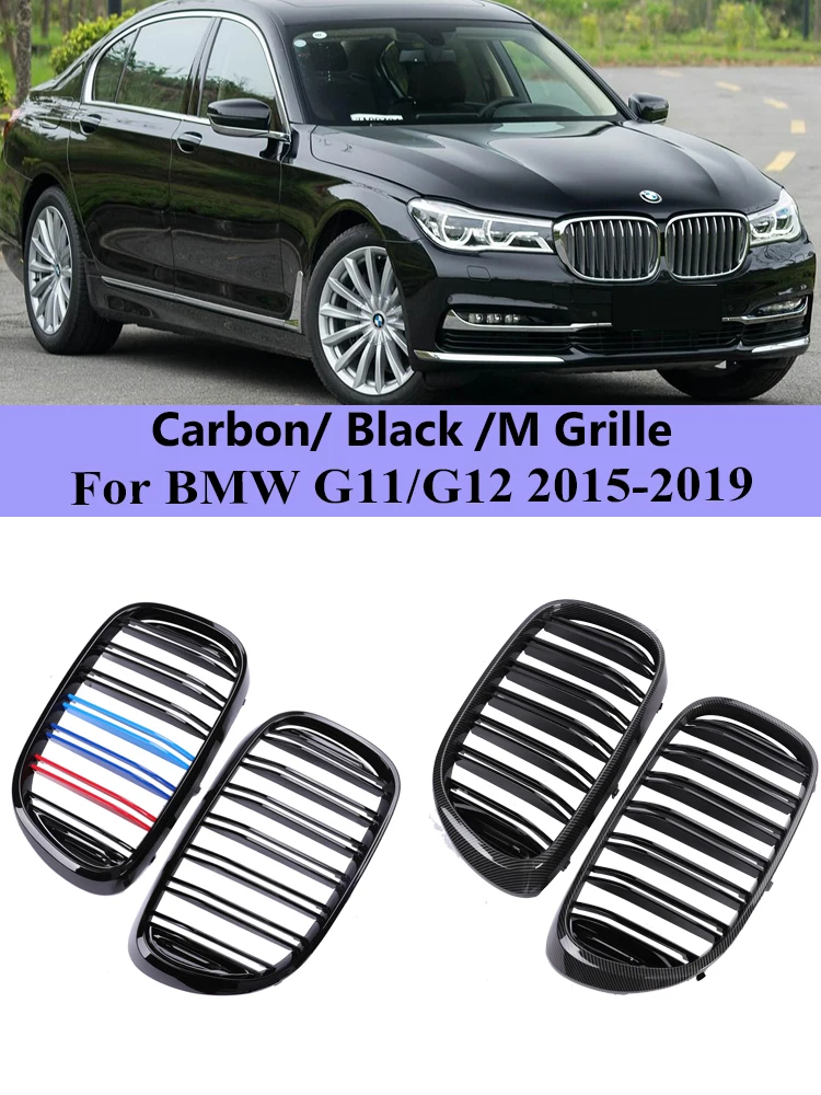 

Передний бампер из углеродного волокна, гриль для BMW 7 серии G11 G12 2015-2019