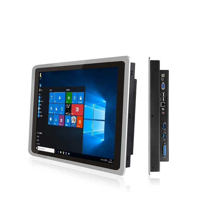

15/17/19 Inch Industrial Tablet PC Capacitive Touch 10"12" Core i3-6100U 4GB RAM 64GB SSD Cabinet Embedded Mini Computer