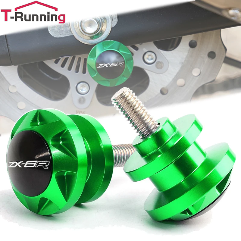 

M8 для Kawasaki ZX 6R zx-6r zx6r zx636 2015-2022 2020 2021 аксессуары для мотоциклов алюминиевые катушки с подставкой винты