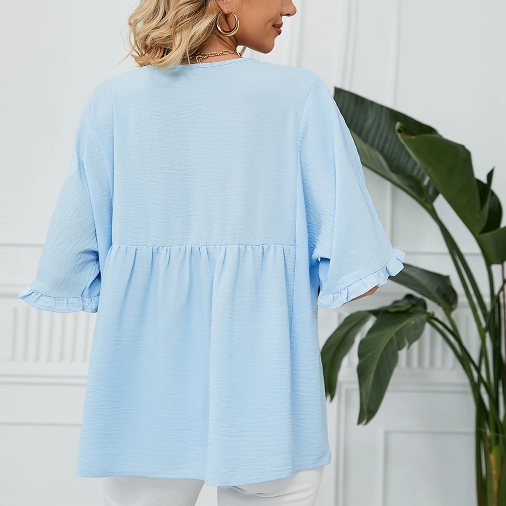 Рисунок 3 - Блузка женская шифоновая однотонная