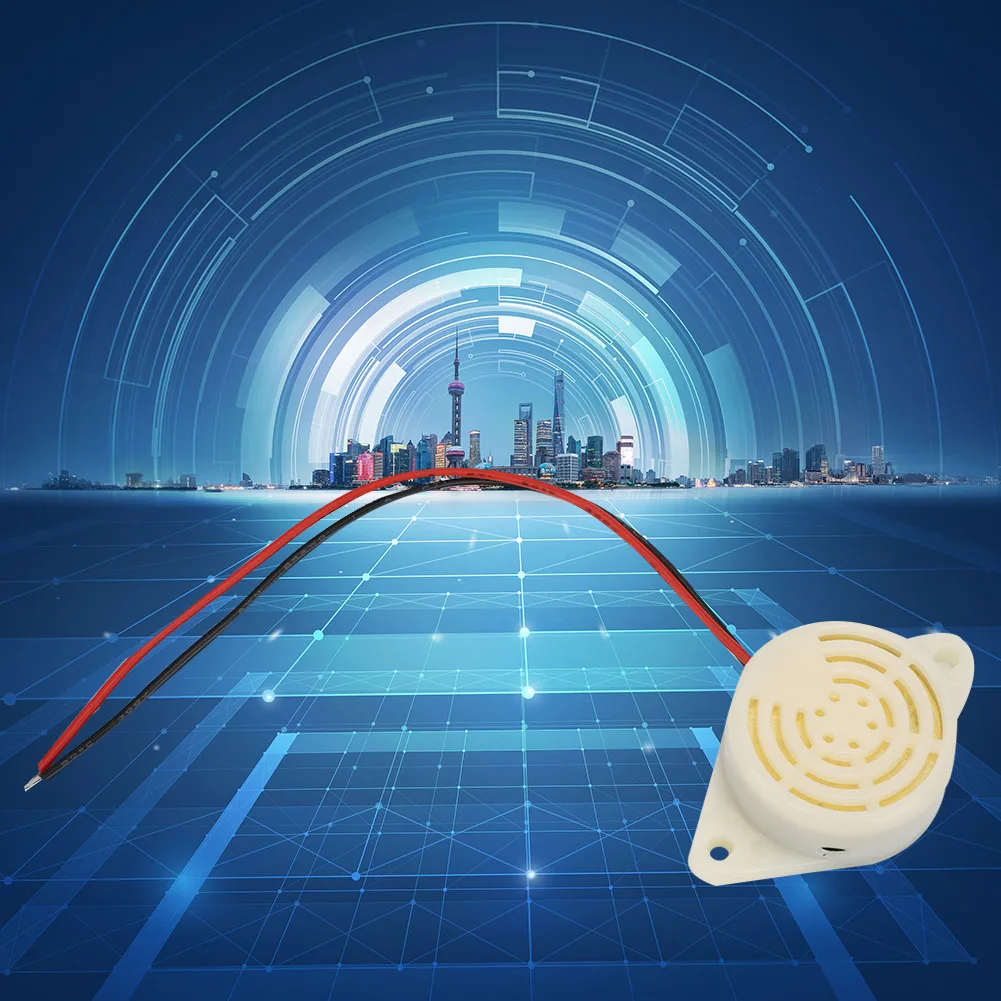 5 шт. DC 3-24 В 95 дБ активный зуммер будильник непрерывный звуковой сигнал для