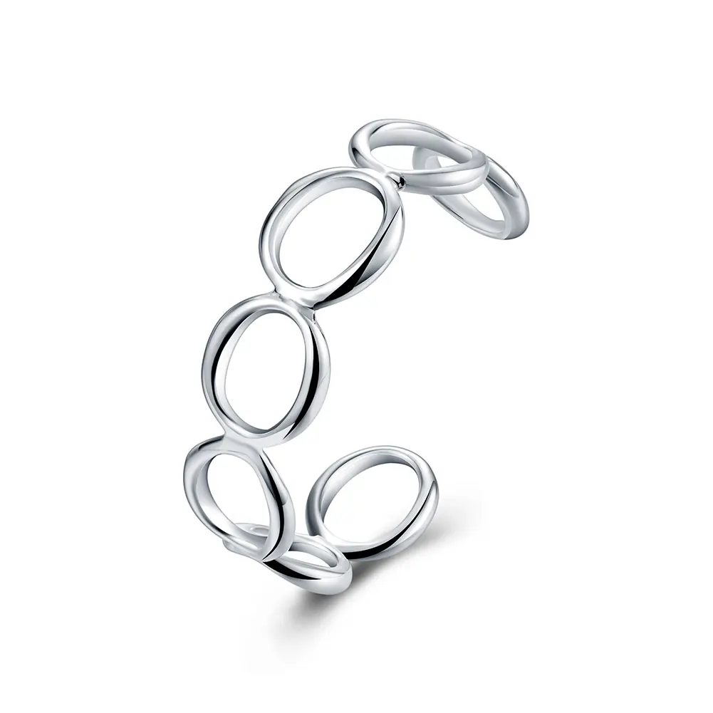 

bracelet fashion round shape silver jewellery bracelet