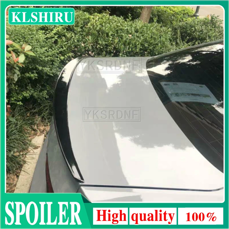

For Audi A4 B8 Spoiler 2009 2010 2011 2012 2013 2014 2015 2016 ABS Plastic Unpainted Tail Wing Primer Color Car Rear Spoiler