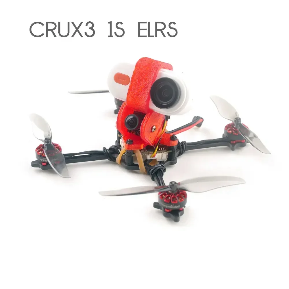 HappyModel Crux3 1S ELRS - 3-дюймовая зубочистка Quad F4 2G4 Встроенный SPI 2.4G OPENVTX 400 мВт Caddx Ant