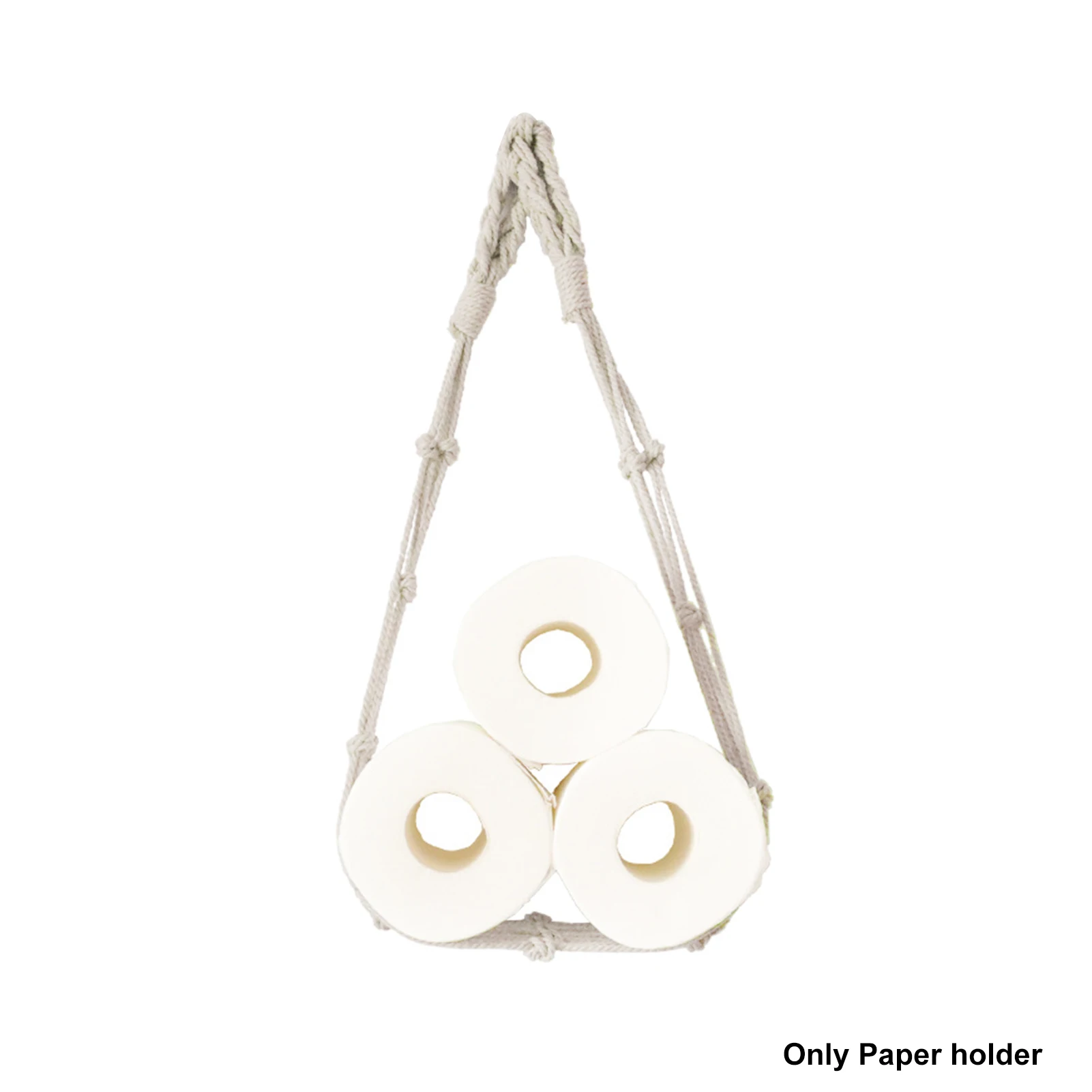 

Держатель для бумаги в ванную комнату, Твердый Прочный Настенный книжный держатель для магазина, гостиной, спальни, плетеный трос