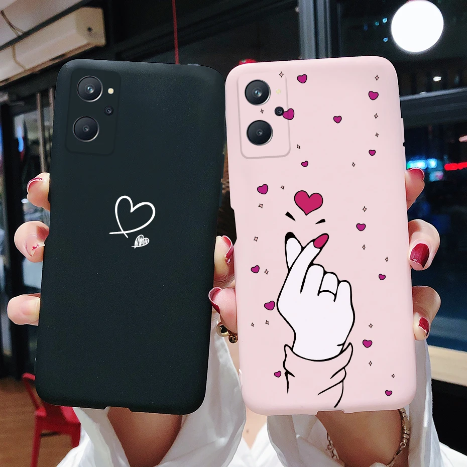 realme 9i 9 pro plus case soft silicone cute painted phone coque back cover for oppo realme 9i 9 i realme9i rmx3491 case fundas free global shipping