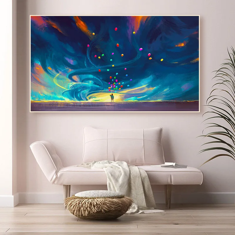 

Hand-painted Oil Painting Cartoon Decorative Oil Painting Living Room Porch Art Modern Minimalist Hanging Painting