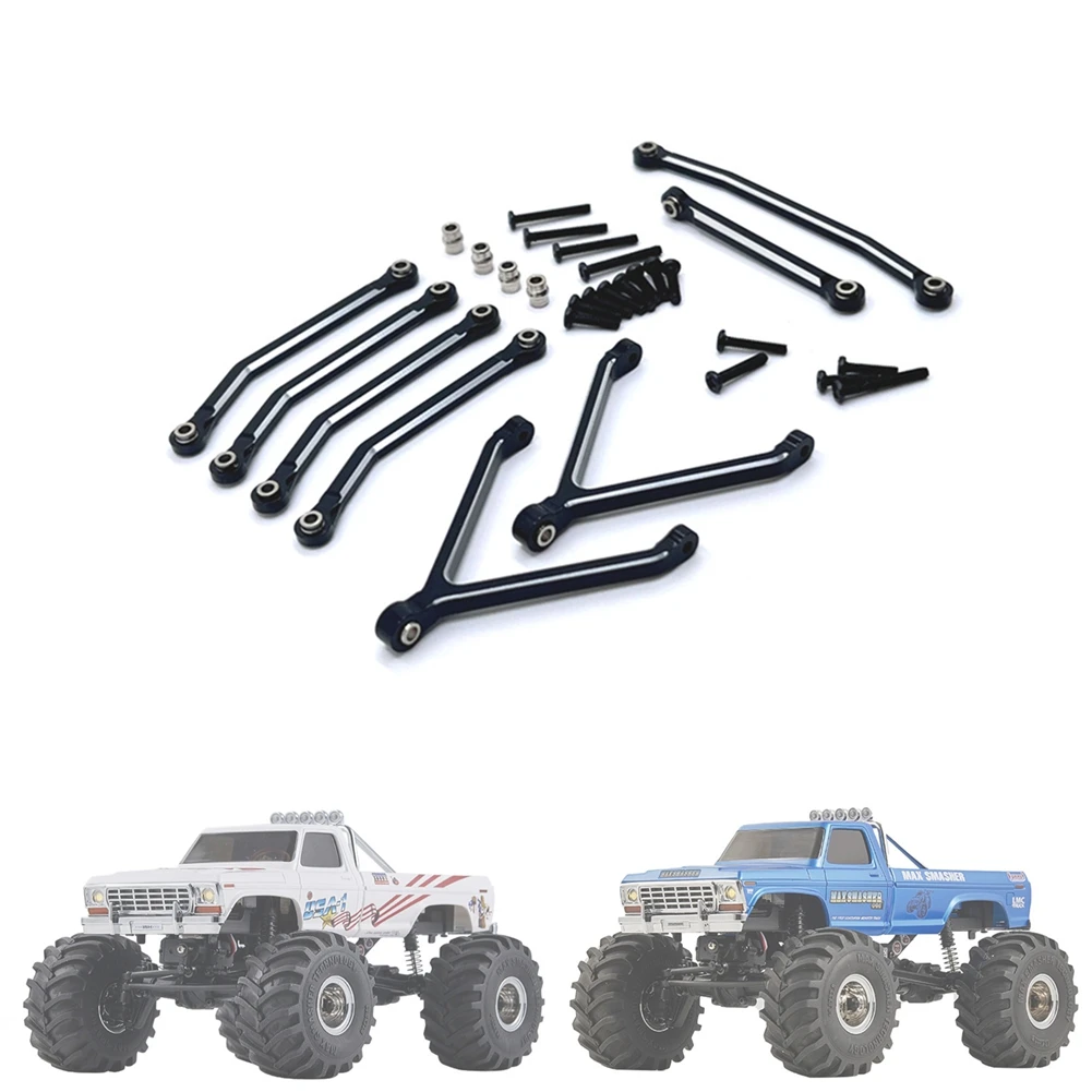 Для FMS FCX24 металлические звенья шасси Тяговые стержни и рулевые набор 1/24 RC Crawler
