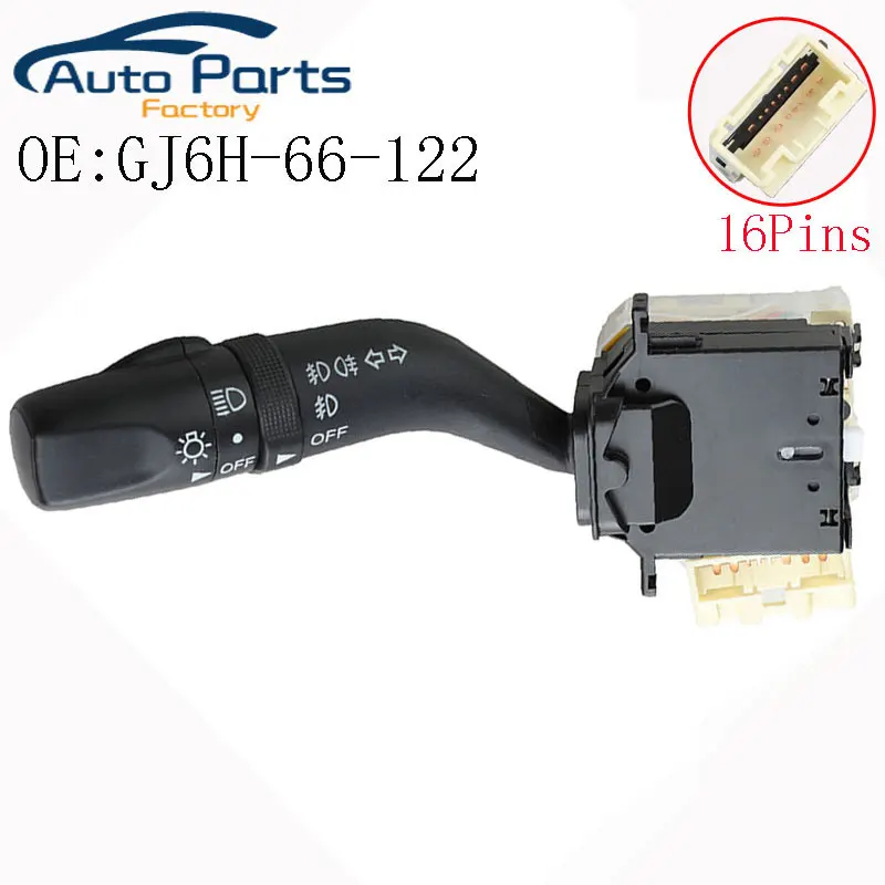 

Новый переключатель для левой поворотной фары, лампы для Mazda 6 CX-7 RX8 2003-2008 GJ6H-66-122 GJ6H66122