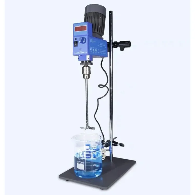 НОВЫЙ GZ120-S Консольный лабораторный электрический миксер с цифровым дисплеем