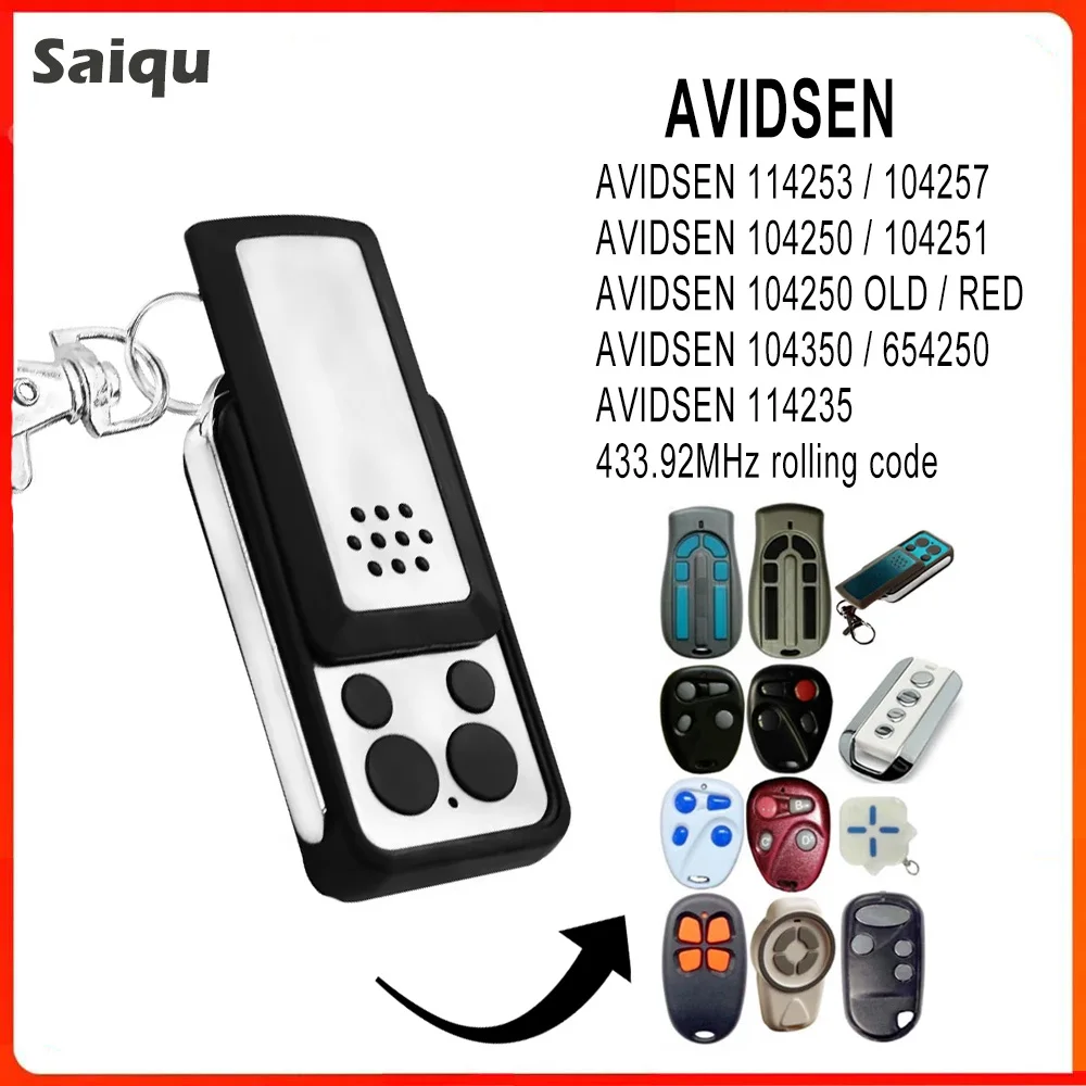 Плавающий код дистанционного управления для AVIDSEN 104251 104350 114235 104250 104257