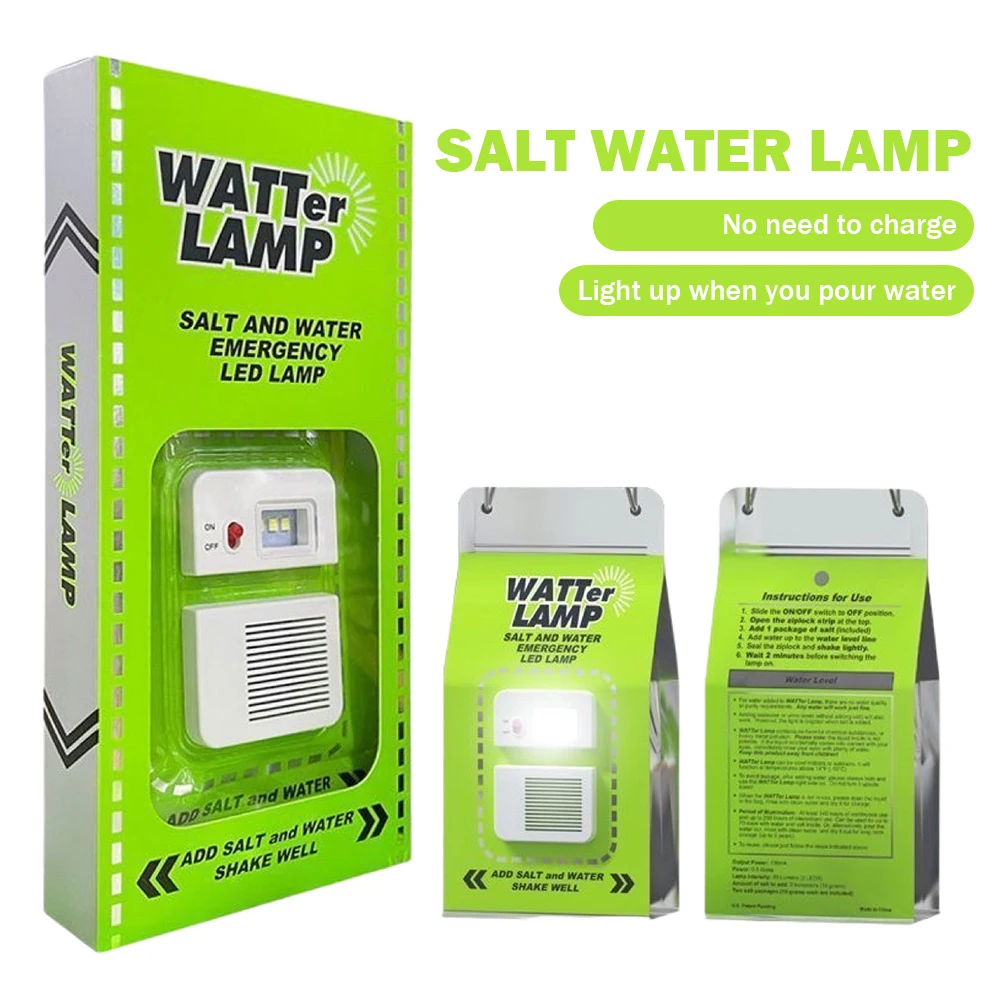 

Лампа для экстренной съемки в соленой воде, энергосберегающая лампа, водонепроницаемая портативная лампа для автомобиля, уличное пляжное оборудование для ночной рыбалки