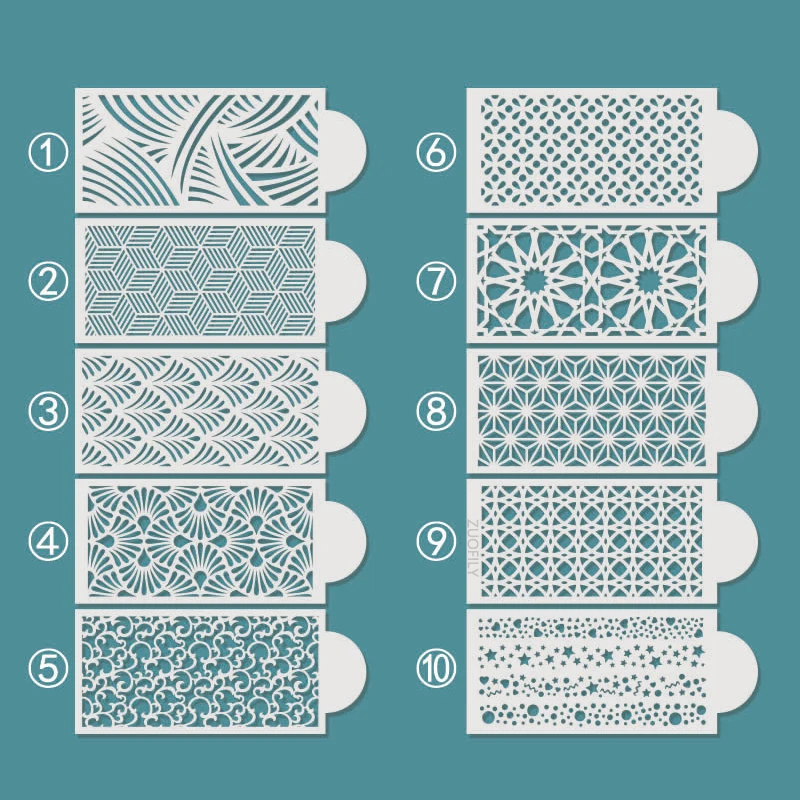 Цветочный кружевной шаблон с шипами трафарет для Цветочной Печати полый