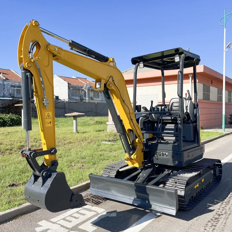 Мини-экскаватор с двигателем Kubota