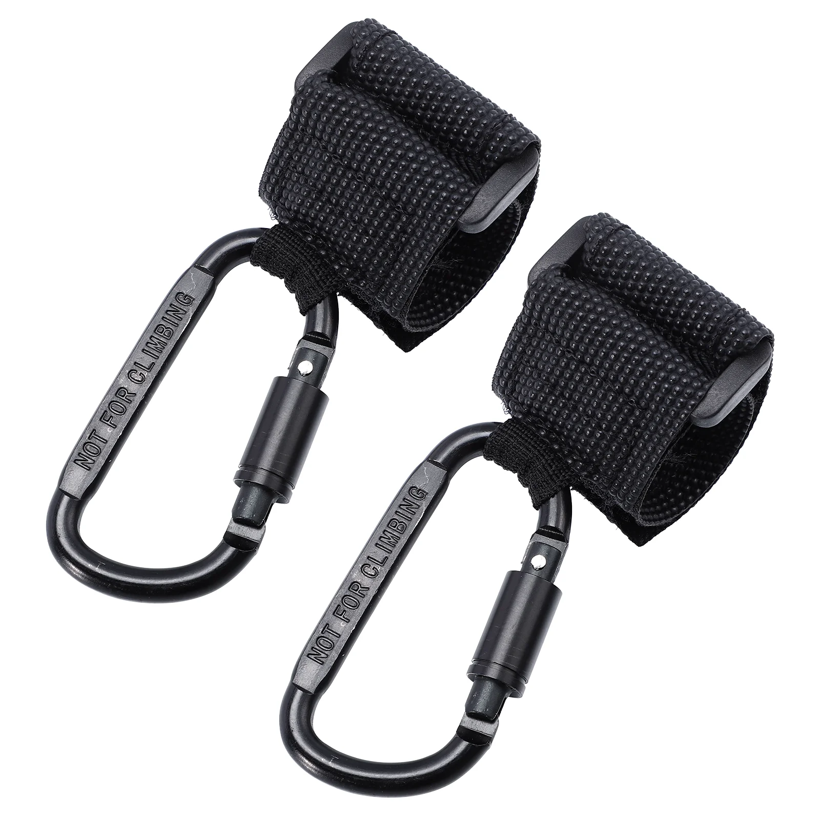

2pcs Stroller Hangers Pram Wheelchair Hooks Alloy Non-slip Shopping Bag Hanger