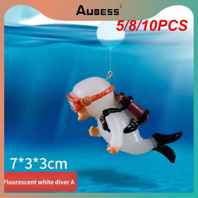 

5/8/10PCS Indoor Decoration Home Accessories Personality Decor Fish Tank Aquarium Decoration Floating Landscaping Ornaments