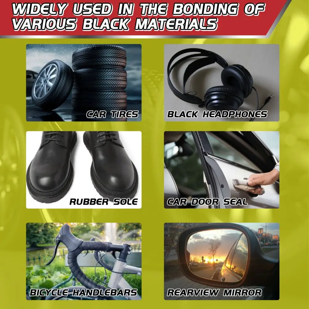 

Tire Repair Tire Glue 1pcs 22 MPa 480S Sealers Adhesives Caulk Rubber Safe Super High Quality Tire Accessories