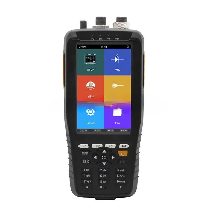 TM290 Smart OTDR 1310 1550 нм 1610 с сенсорным экраном VFL/OPM/OLS Оптический рефлектометр во