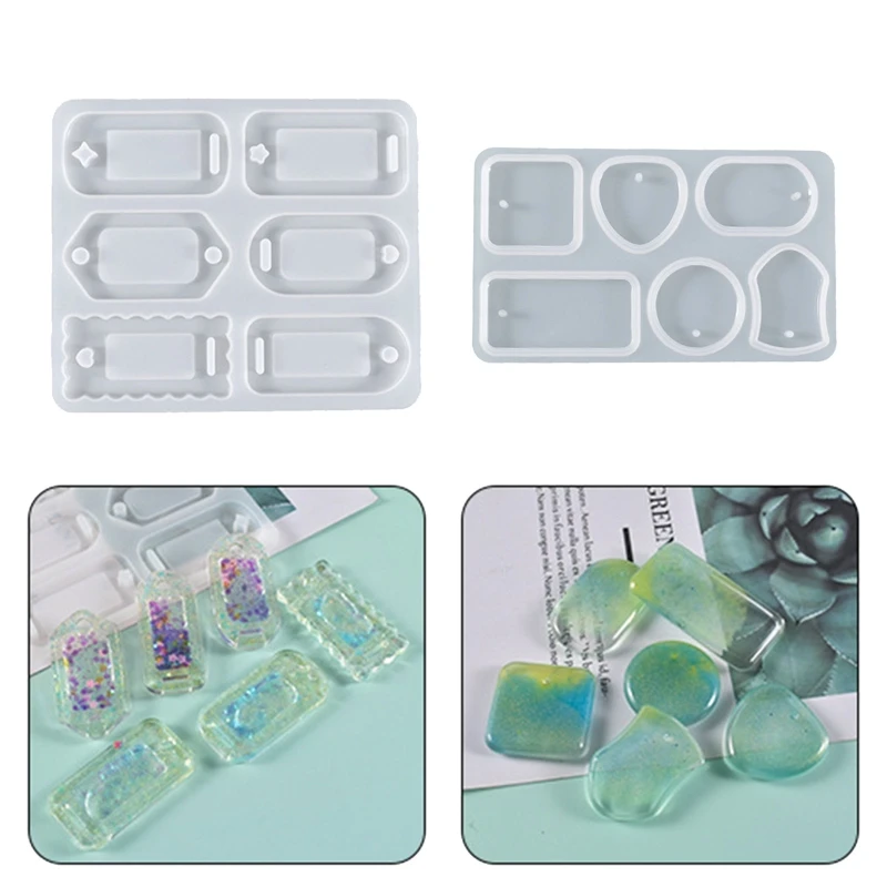 

Handmade Earring Mold with 2 Optional Type for DIY Jewelry Making Keychain Decoration Pendant Jewelry Crafts Xams Gift