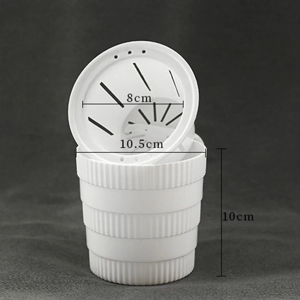 

Durable Hhigh Quality Flower Pot Garden Green Plant Round Self Watering Automatic Water Flower Pots Plant Pots