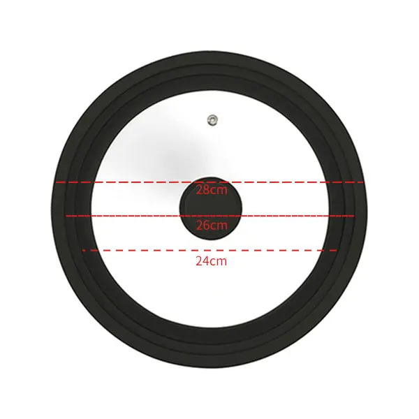 

Крышка для кастрюль и сковородок PGY стеклянная