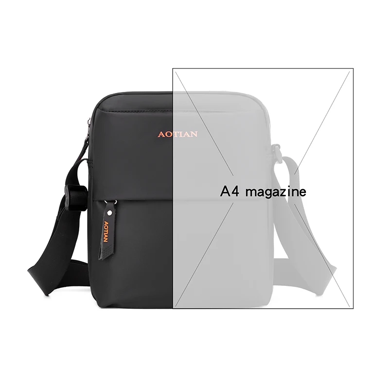 Men Nylon Shoulder Bags Casual Tote Travel Men's Crossbody Bag Small Messenger Bags Fashion High Quality Handbag Purses sac