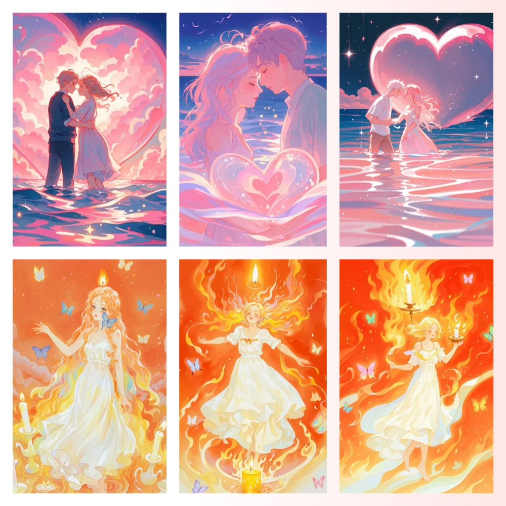 Портрет искусства алмазная живопись Персонализированная цветная иллюстрация