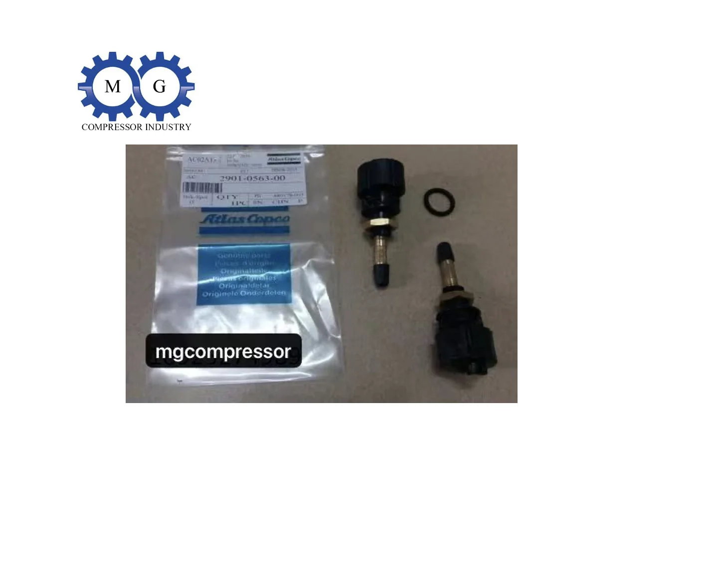 2901056300 автоматический дренажный клапан, набор для воды для воздушного компрессора Atlas Copco, часть 2901-0563-00