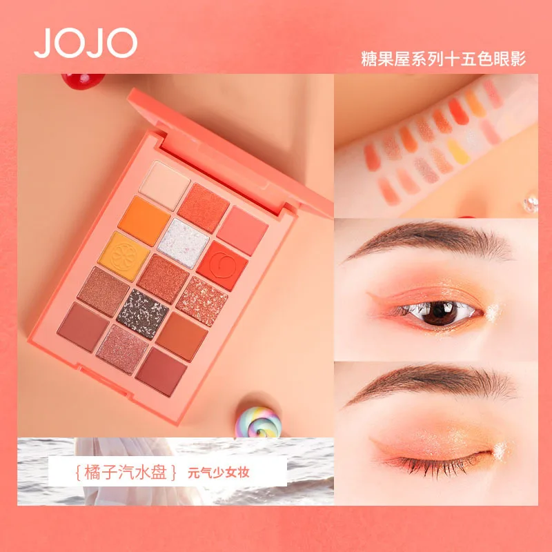 Cosmetics jo-jo candy house series of mashed potatoes ten five color eye shadow pearl dumb everbright to ins |
