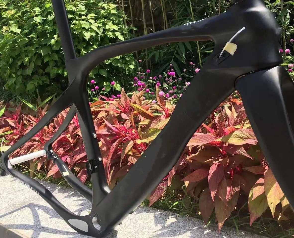 

Newest Gravel Bike Frame UD Full Fiber Carbon Disk Disc Brake Frame 700c Carbon Cyclocross Frame BB68 XDB DPD Free Shipping