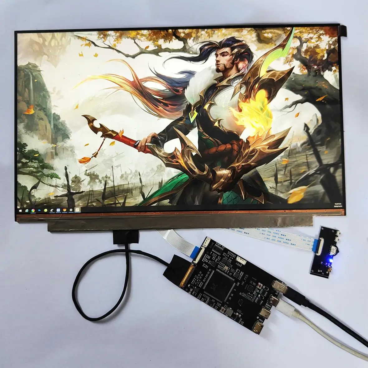Фото Плата драйвера 4K type-c, проводная проекция первой линии, портативный дисплей «сделай сам», 120 Гц, 144 Гц, сенсорный hdr №5