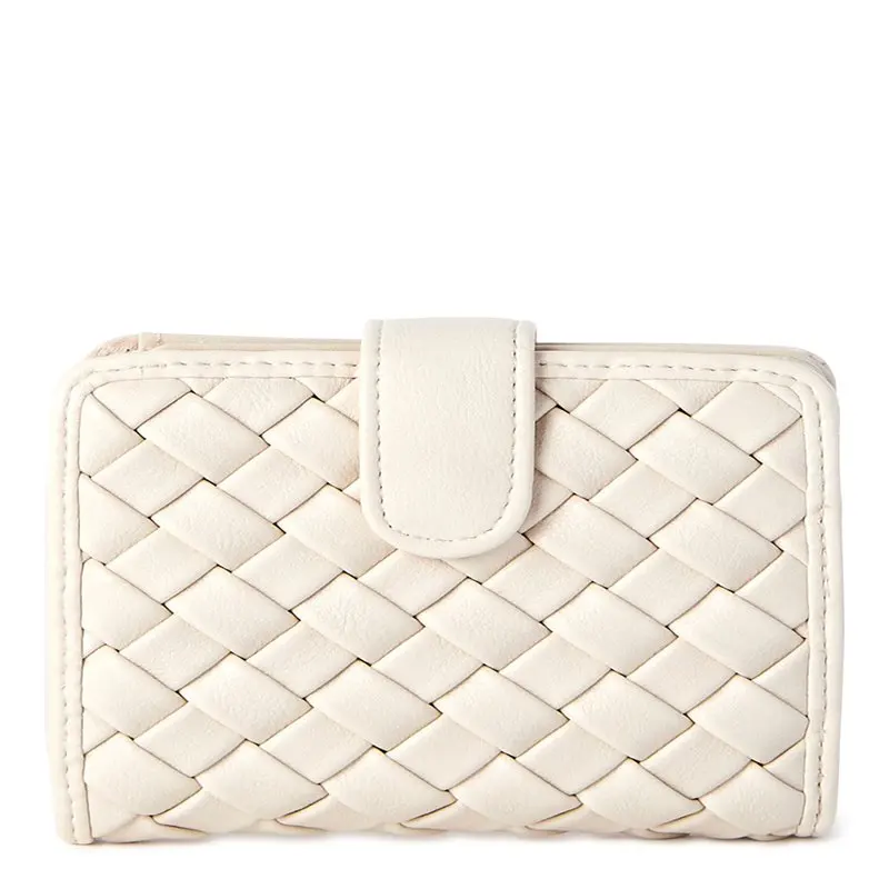 

Women's Amelia Bi-Fold Wallet Beige