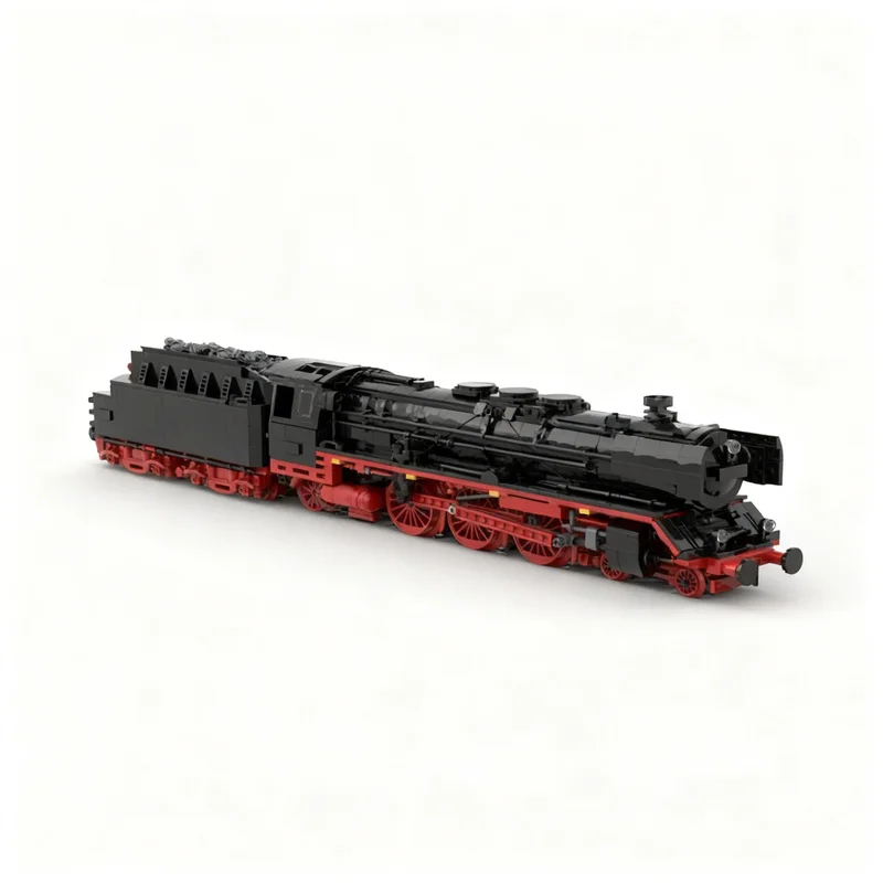Фото 2163 детали MOC DRG Class 01: Модель немецкого паровоза, конструктор, игрушка для сборки, рождественский подарок, DIY, для детского творчества №2