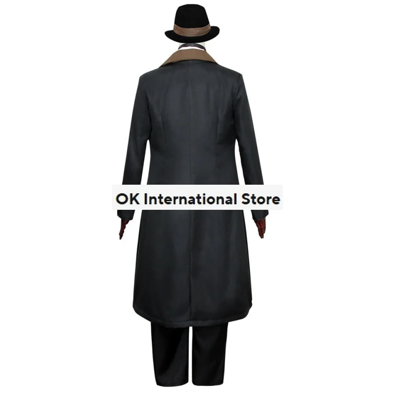 Аниме бродячие псы накахара чуя костюмы для косплея куртка полный комплект с