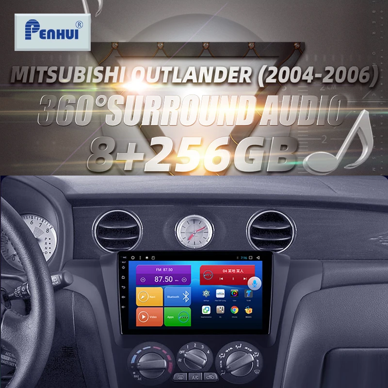 

HIFI for Mitsubishi Outlander (2004-2006) Car Radio Multimedia Video Player Navigation GPS Android10.0 double din