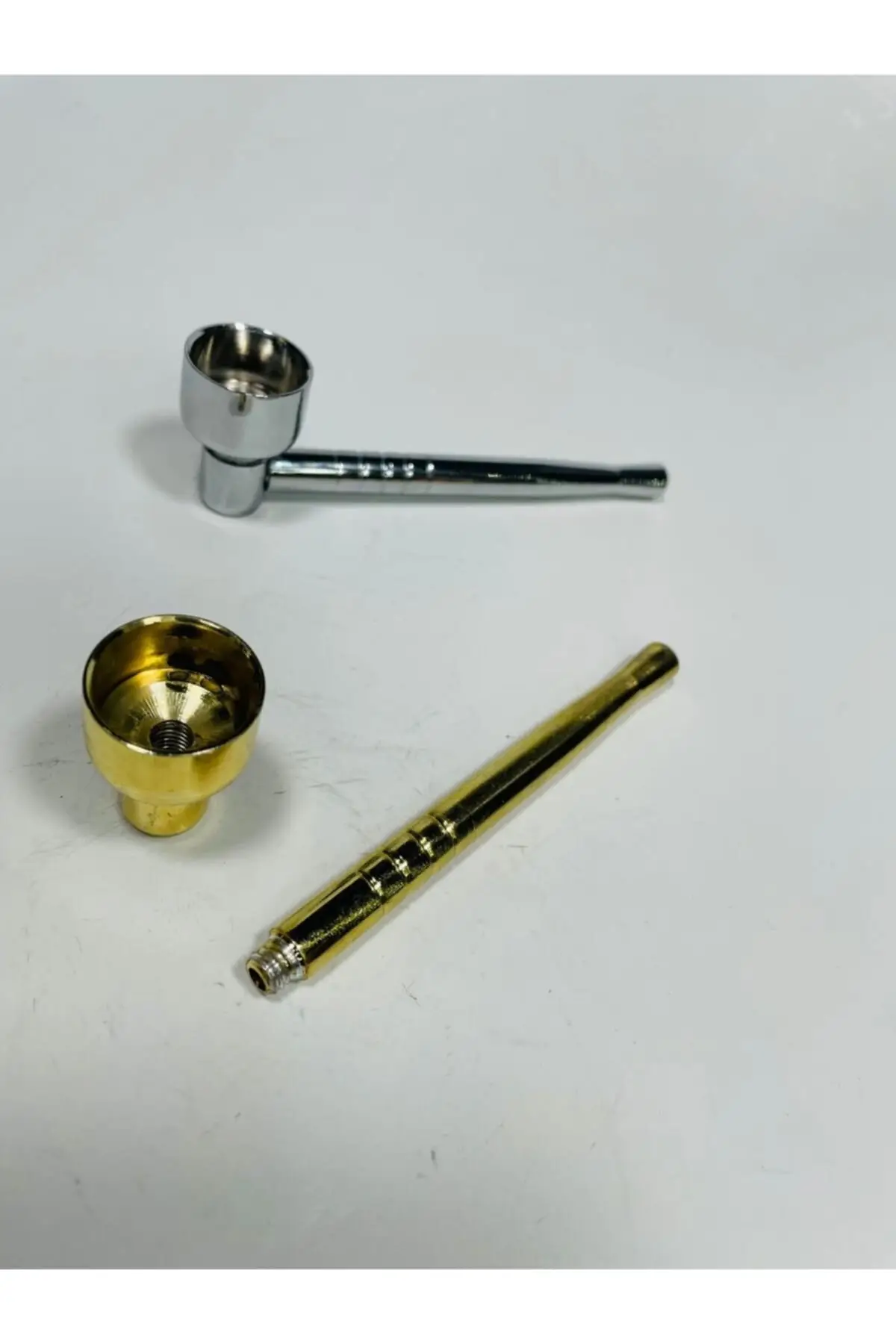 

Gold Metal Thin Stick Pipo 11cm