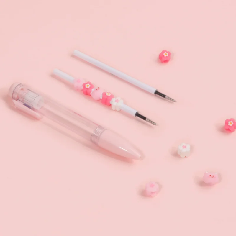 Фото 24PCS/ лот CREATIVE SAKURA CAT PRESS GEL PEN CUTE 0.5 мм нейтральный PEN SCHOOL WRITING SUPPLIES рекламный подарок №3