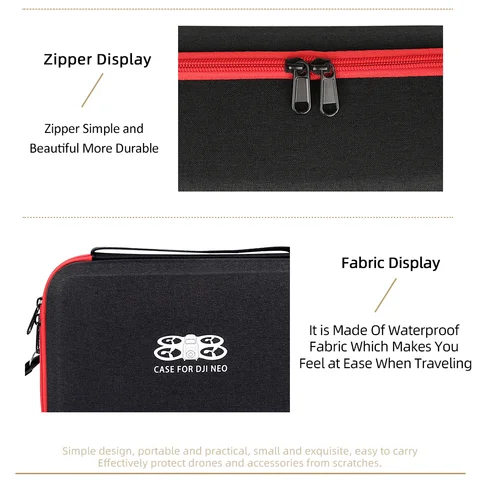Жесткая сумка для DJI NEO с пультом RC-N3  TENENELE